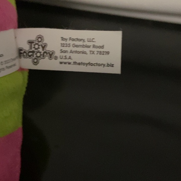 Dreamworks Trolls World Tour Toy Factory Mr. Dinkles 12”Biggie Worm plush - Picture 5 of 6